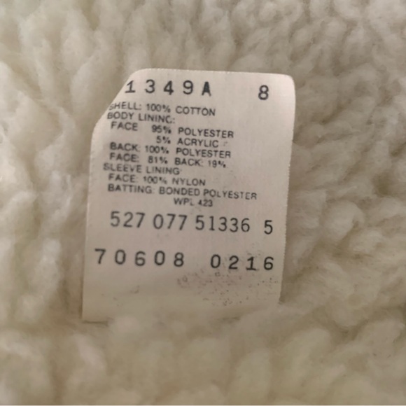 70’s Levi’s Denim Sherpa Jacket VINTAGE - Picture 5 of 9